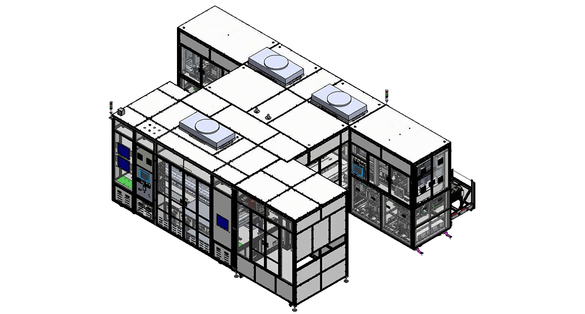 M-LED模组驱动电路板实装线