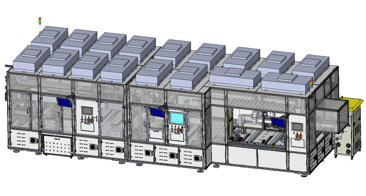 7-18吋全自动背光组装机（车载单屏-点胶）